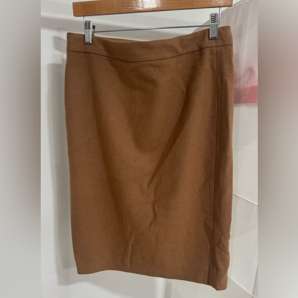 Wool Pencil Skirt